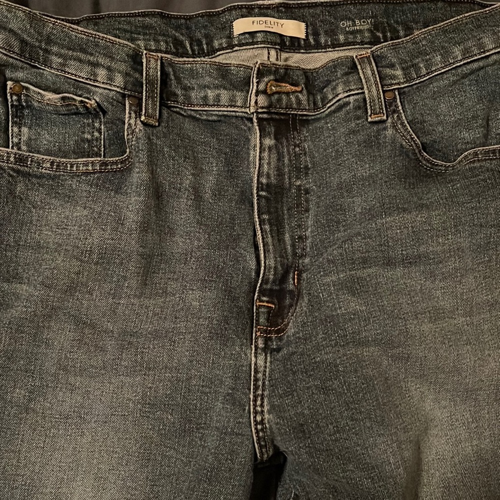 Fidelity Denim Oh Boy! High Rise Boyfriend Jeans